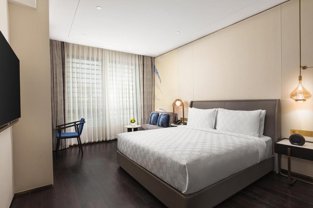 Hualuxe Shanghai Changfeng Park Dış mekan fotoğraf