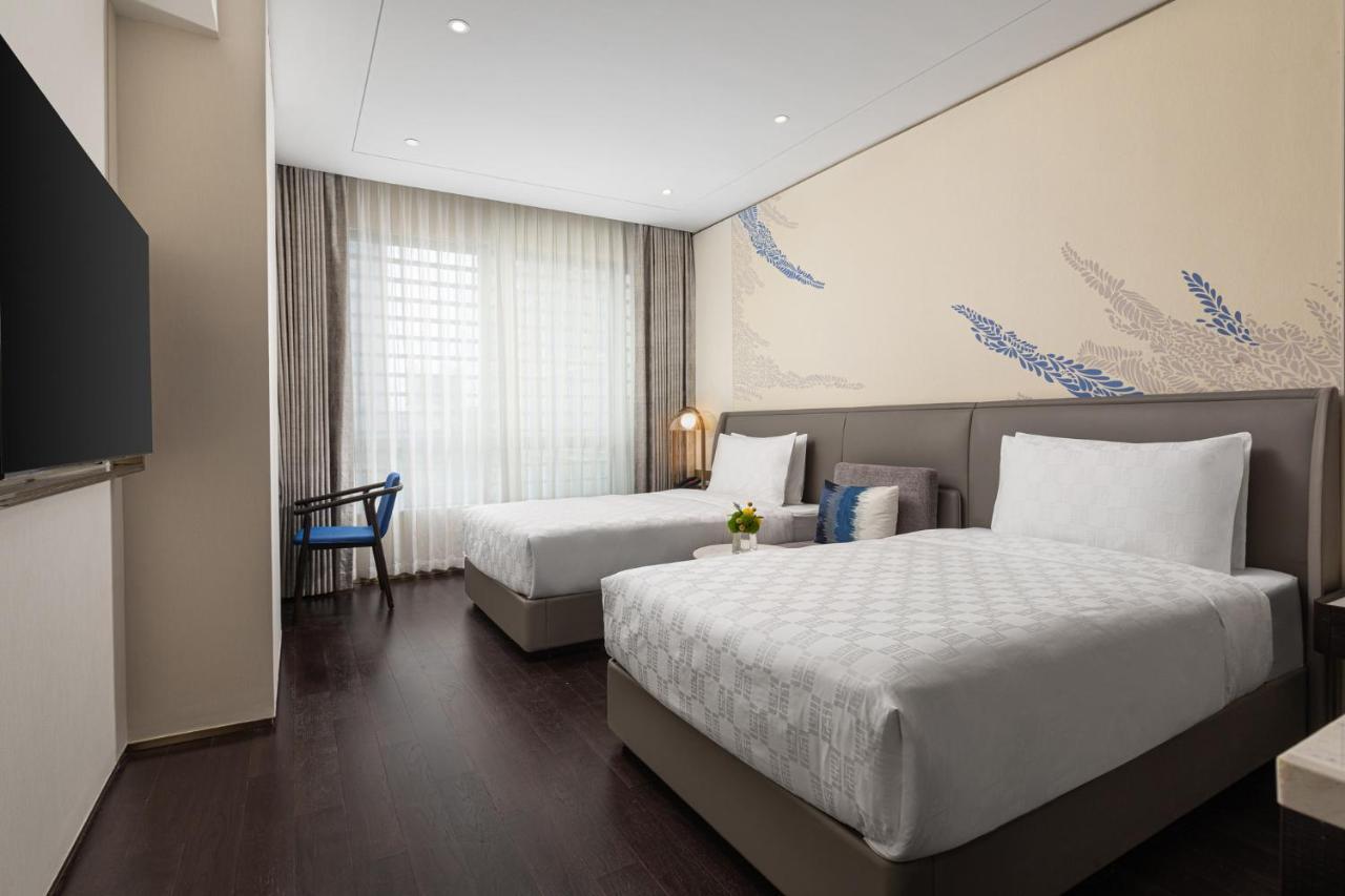 Hualuxe Shanghai Changfeng Park Dış mekan fotoğraf