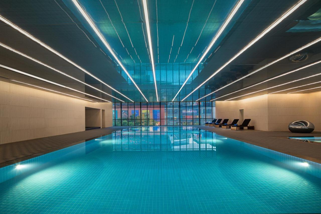 Hualuxe Shanghai Changfeng Park Dış mekan fotoğraf